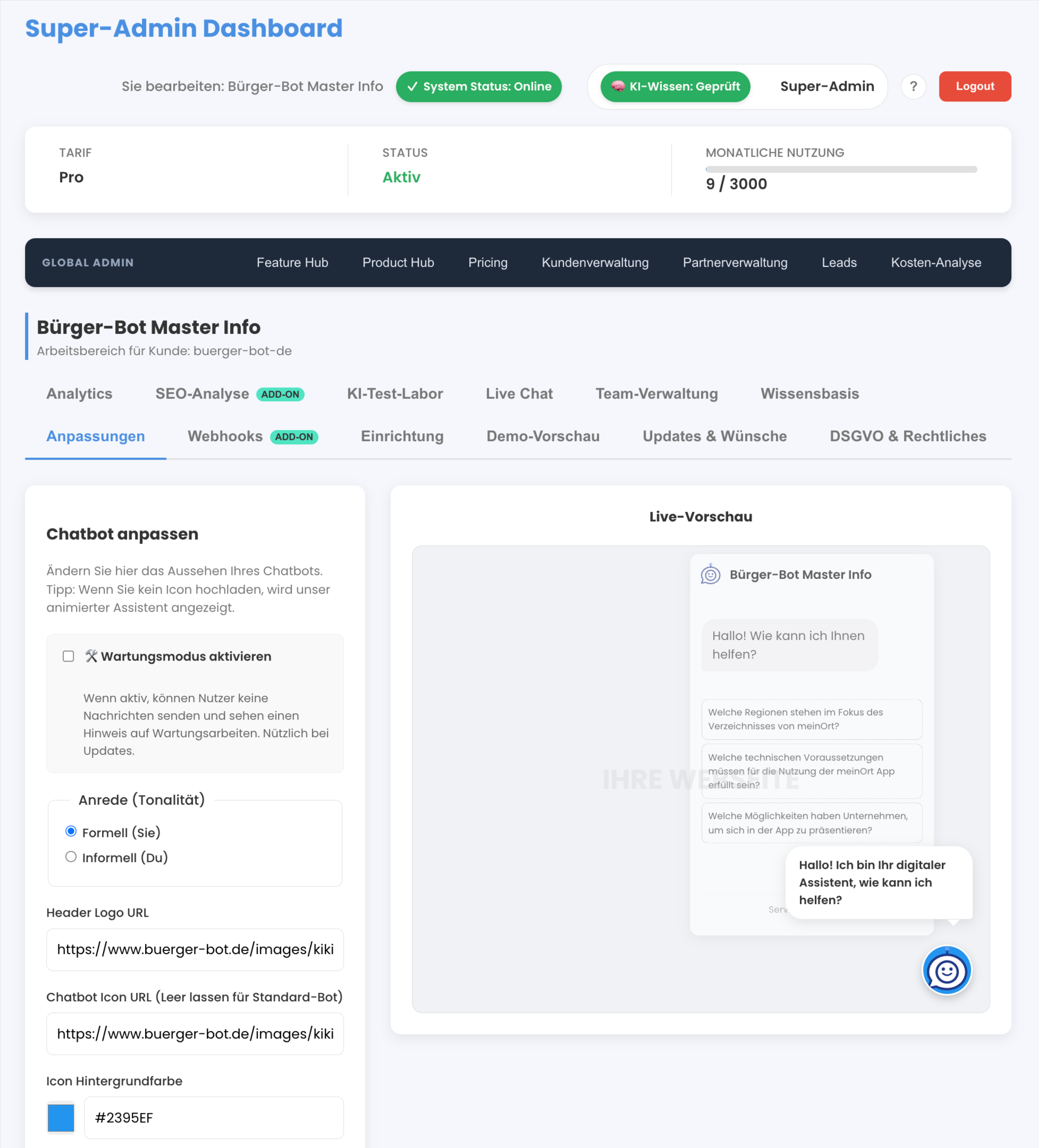 Analytics Dashboard